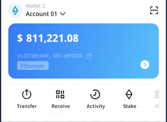 imtoken开ETH钱包户合同